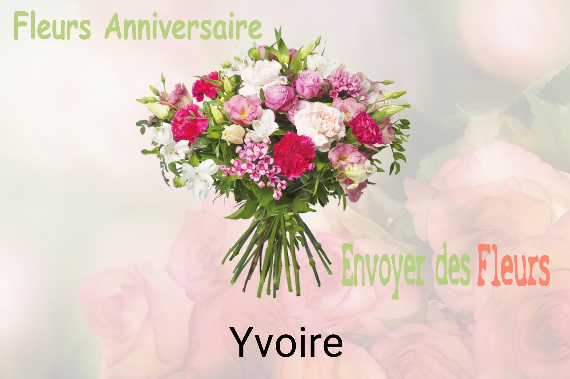 Bouquet de fleurs d’anniversaire livré à Yvoire